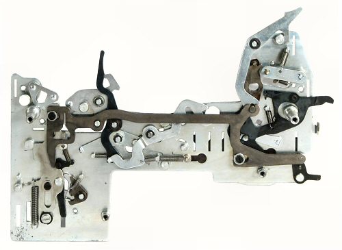 The rear extension plate.