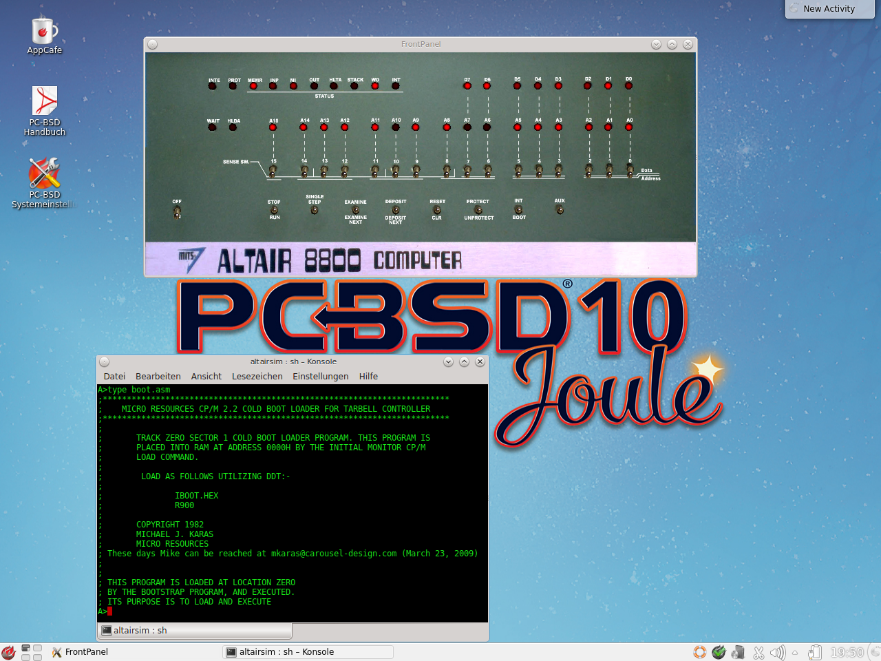 z80pack front panel machines under FreeBSD