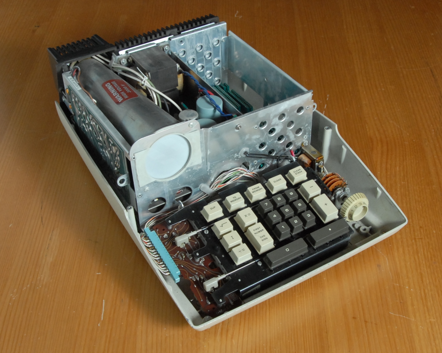 Friden 1162 Calculator Internal Construction