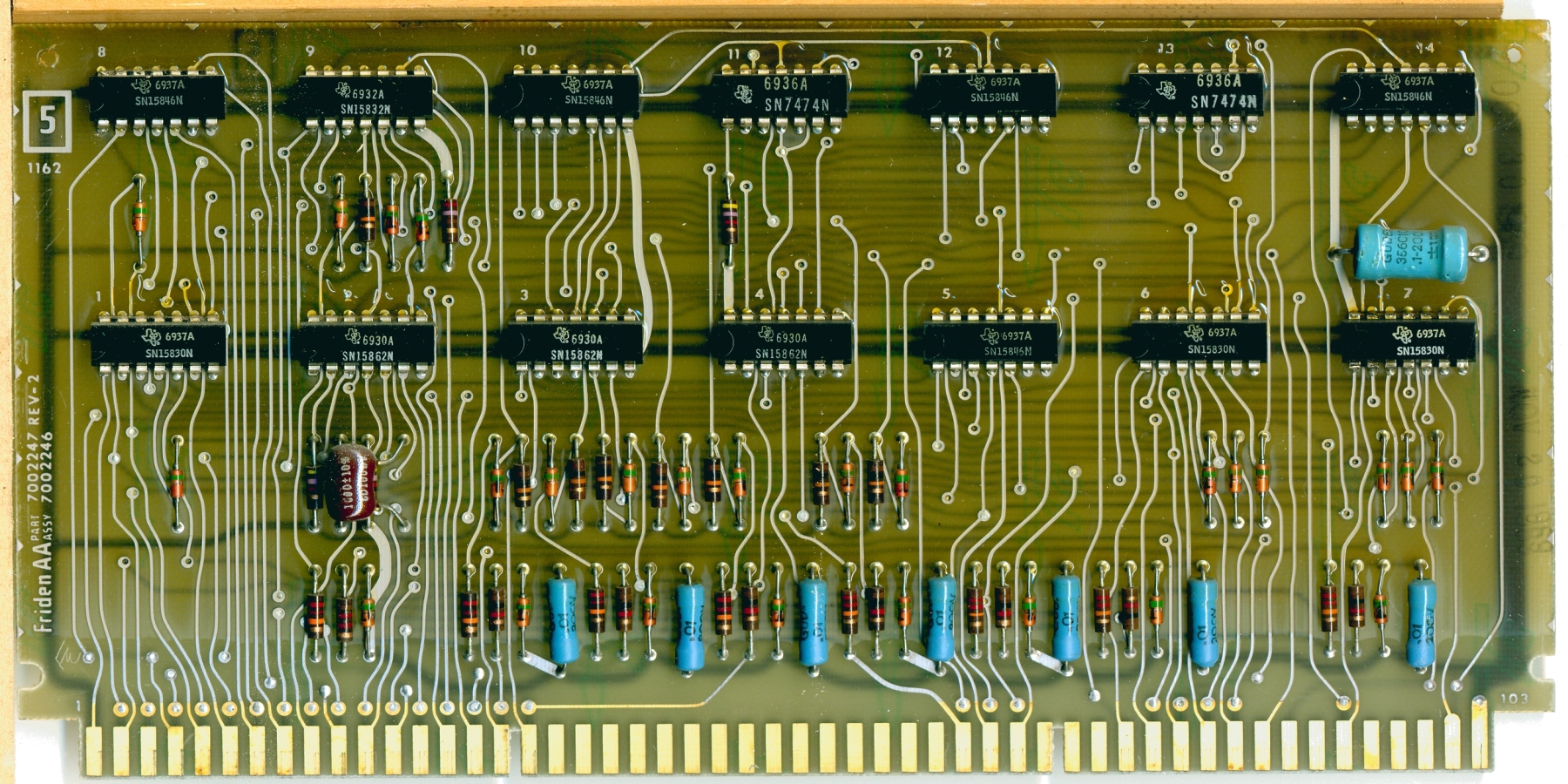 Friden 1162 Calculator Circuit Board 5