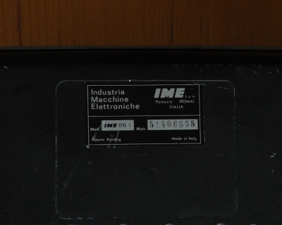 IME 86 S Calculator