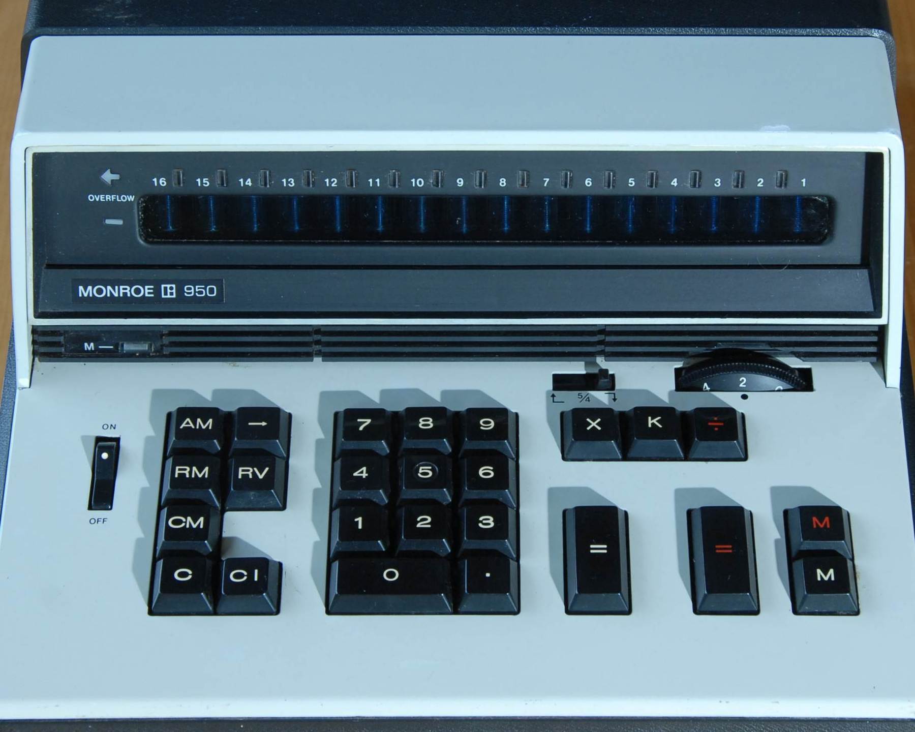 Monroe 950 Calculator Keyboard