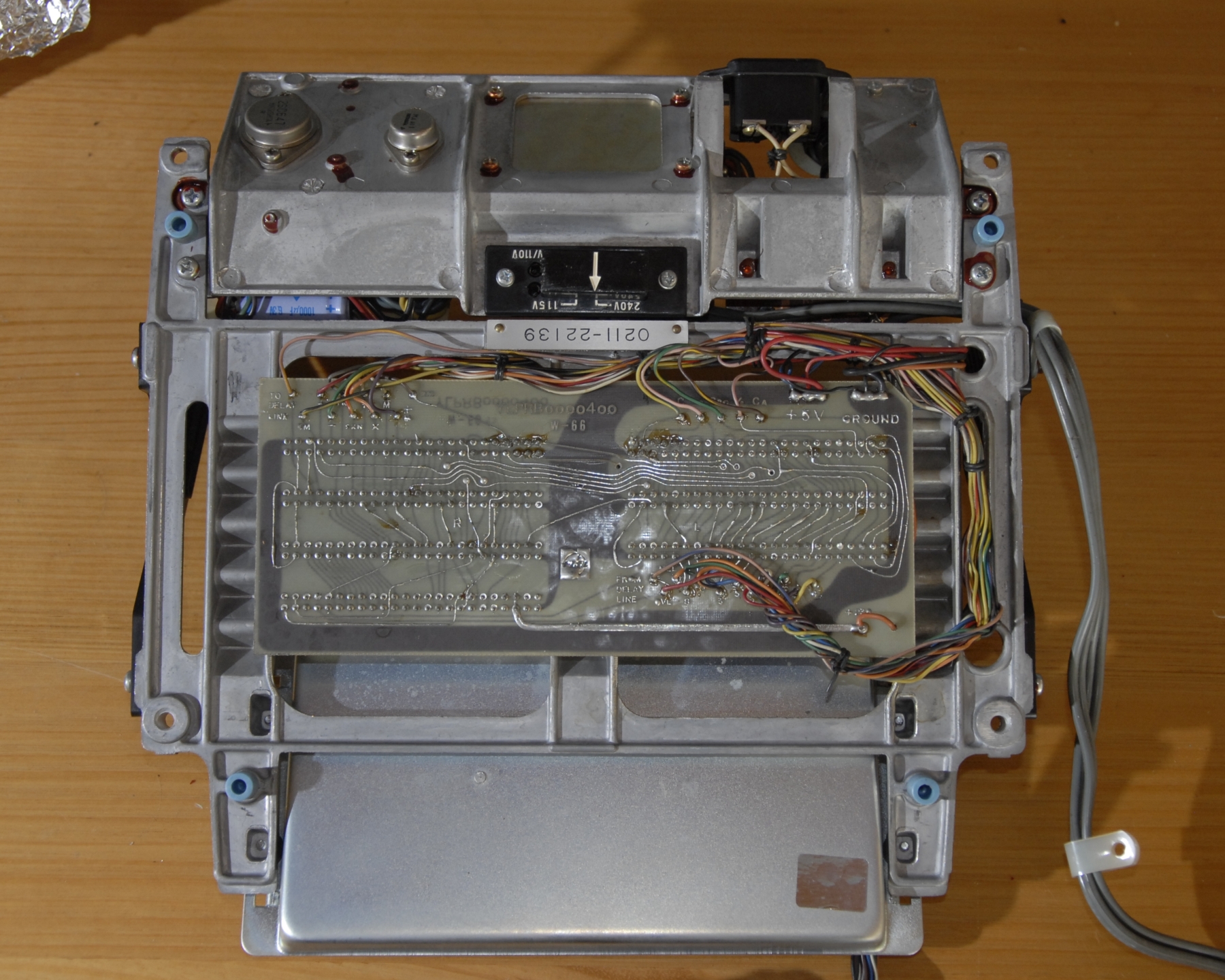 Olympia CD 400 Calculator Construction