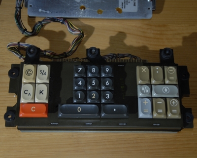 Olympia CD 400 Calculator Construction