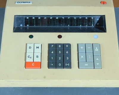Olympia ICR-412 Calculator Keyboard