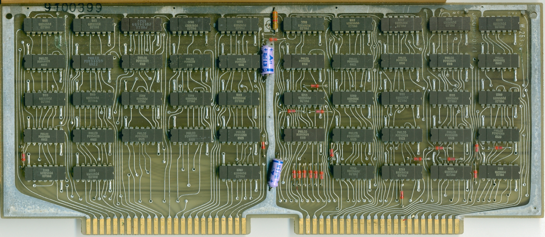 Olympia ICR-412 Calculator PCB 1