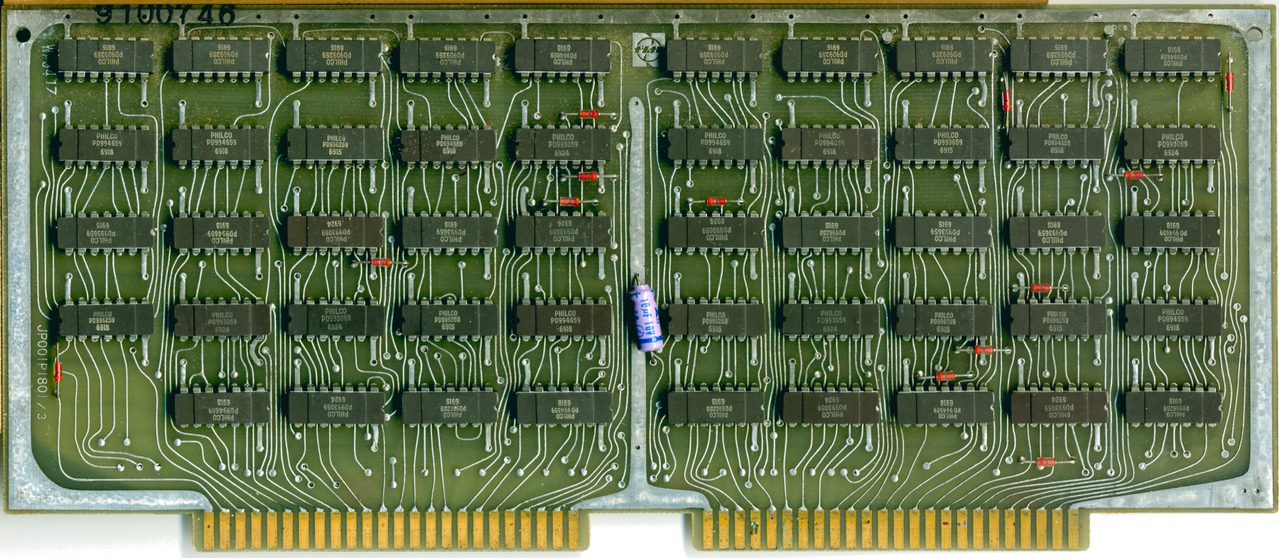 Olympia ICR-412 Calculator PCB 2