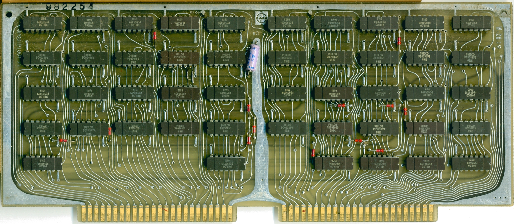 Olympia ICR-412 Calculator PCB 3