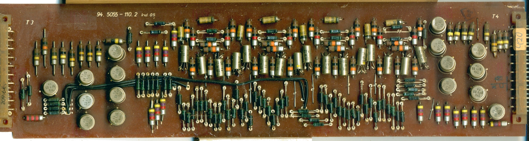 Olympia RAE 4/15 Calculator Circuit Board T3 T4