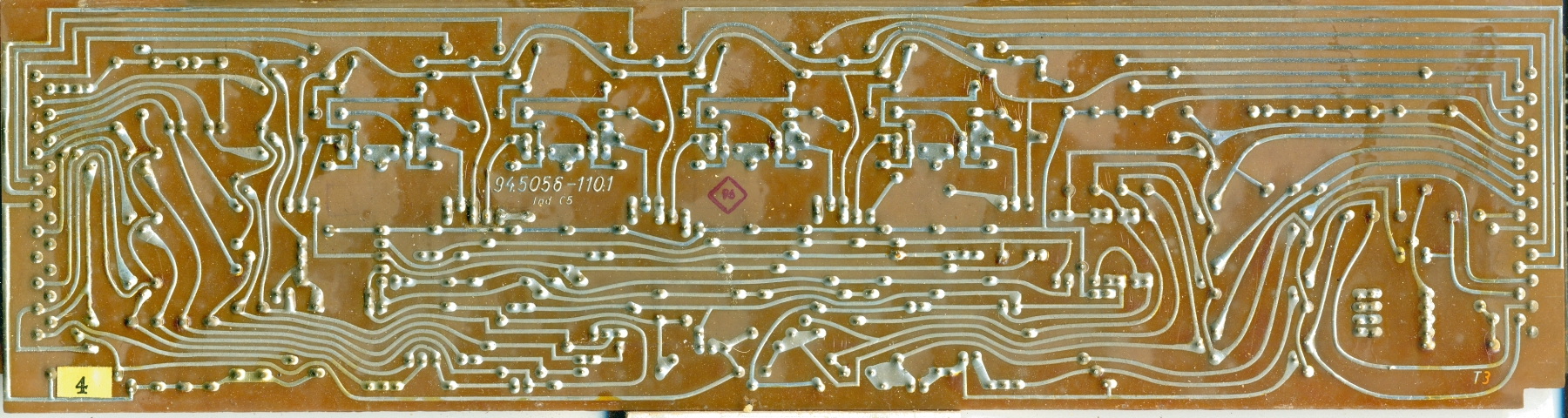 Olympia RAE 4/15 Calculator Circuit Board T3 T4