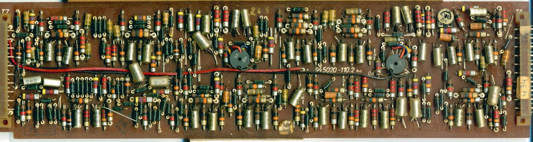 Olympia RAE 4/15 Calculator Circuit Board T7 T8