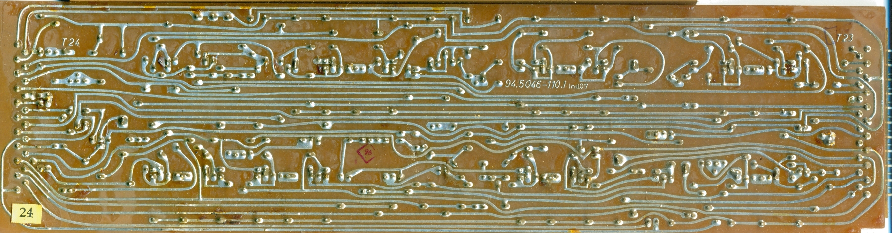 Olympia RAE 4/15 Calculator Circuit Board T23 T24
