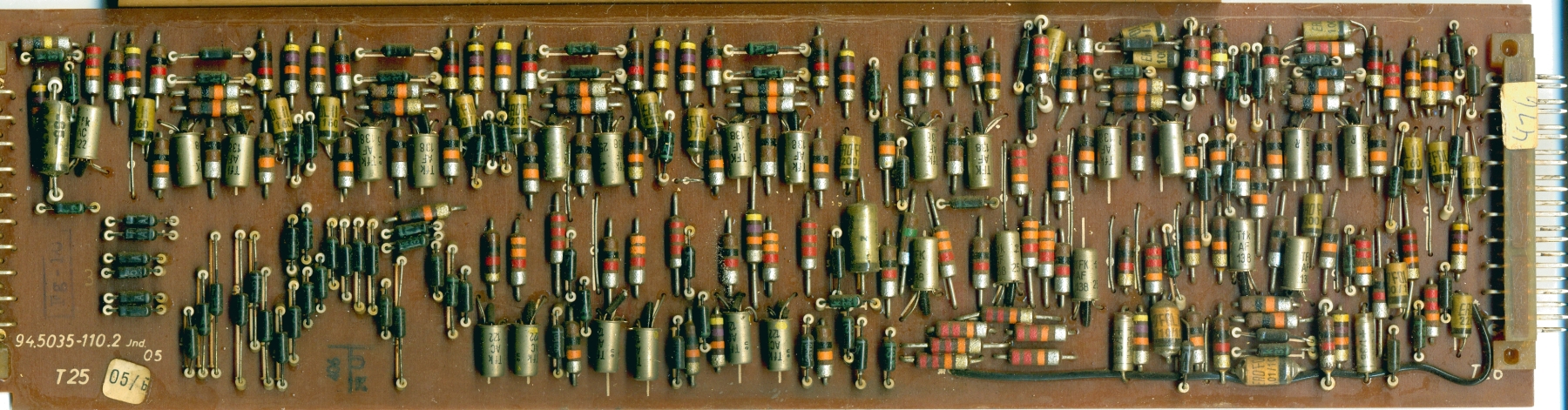 Olympia RAE 4/15 Calculator Circuit Board T25 T26