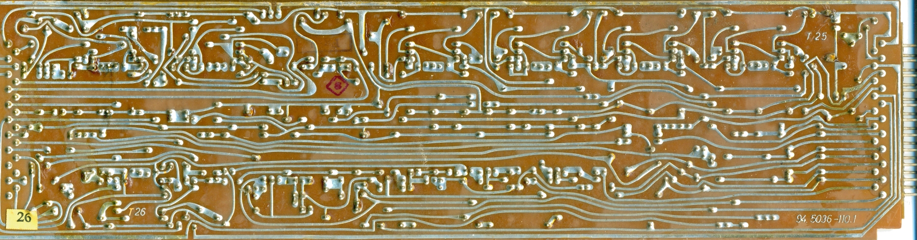 Olympia RAE 4/15 Calculator Circuit Board T25 T26