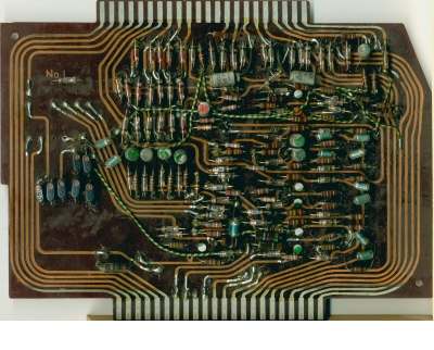 Sharp CS-20A Circuit Board 1