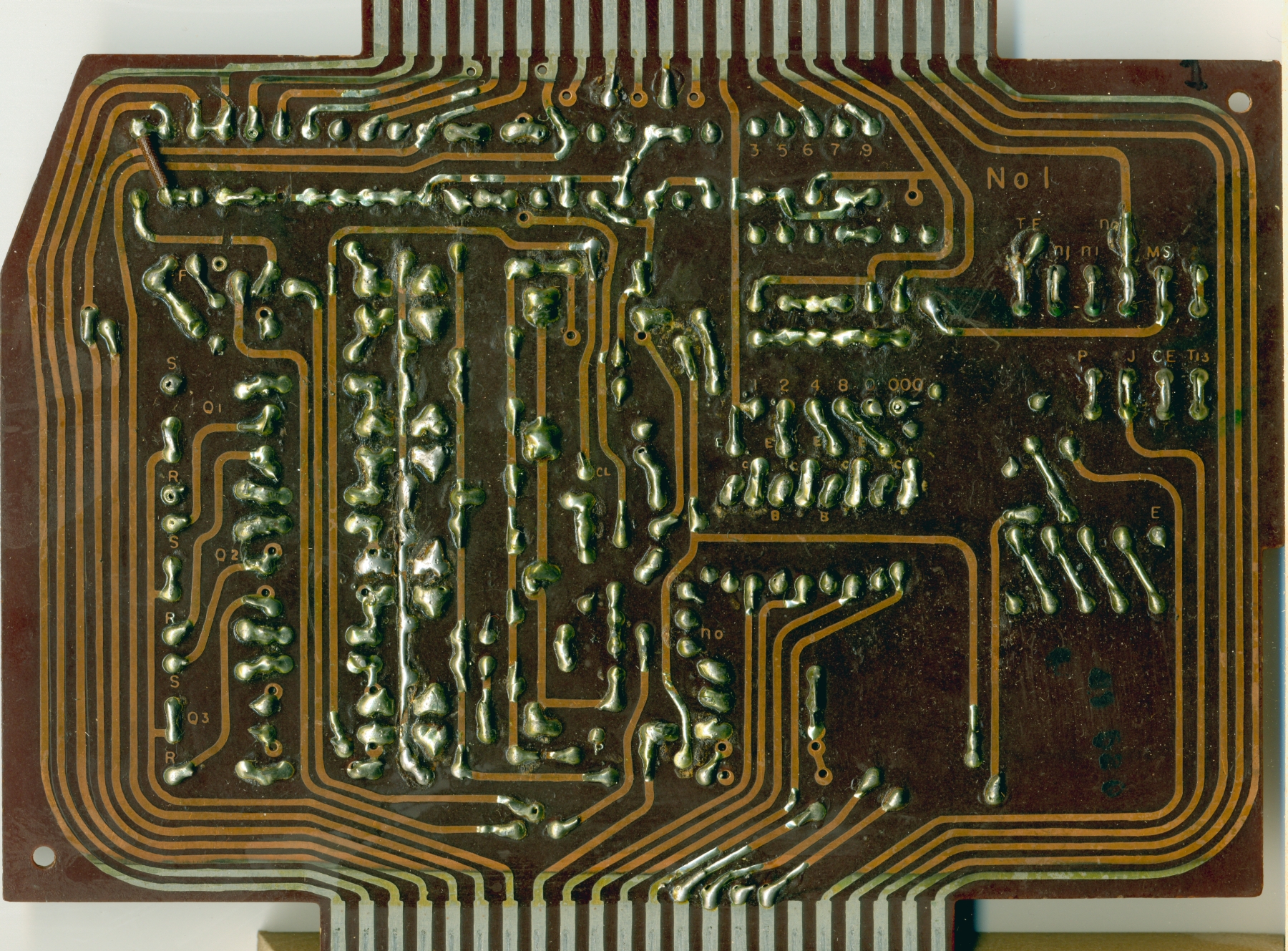 Sharp CS-20A Calculator Circuit Board 1