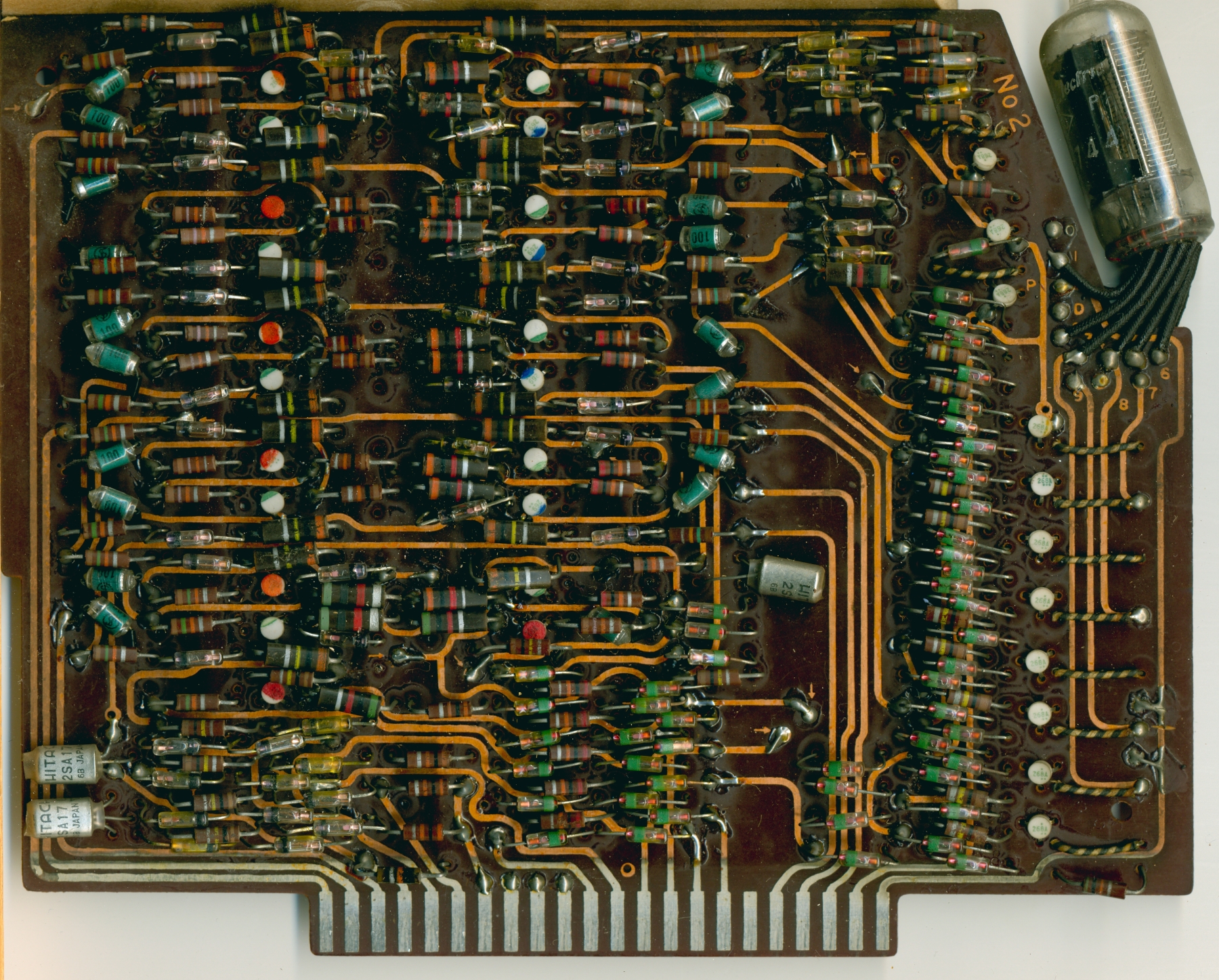 Sharp CS-20A Calculator Circuit Board 2
