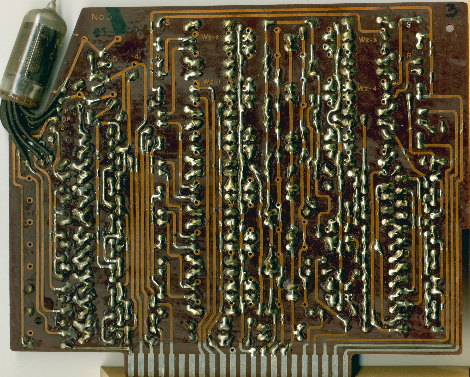 Sharp CS-20A Calculator Circuit Board 3