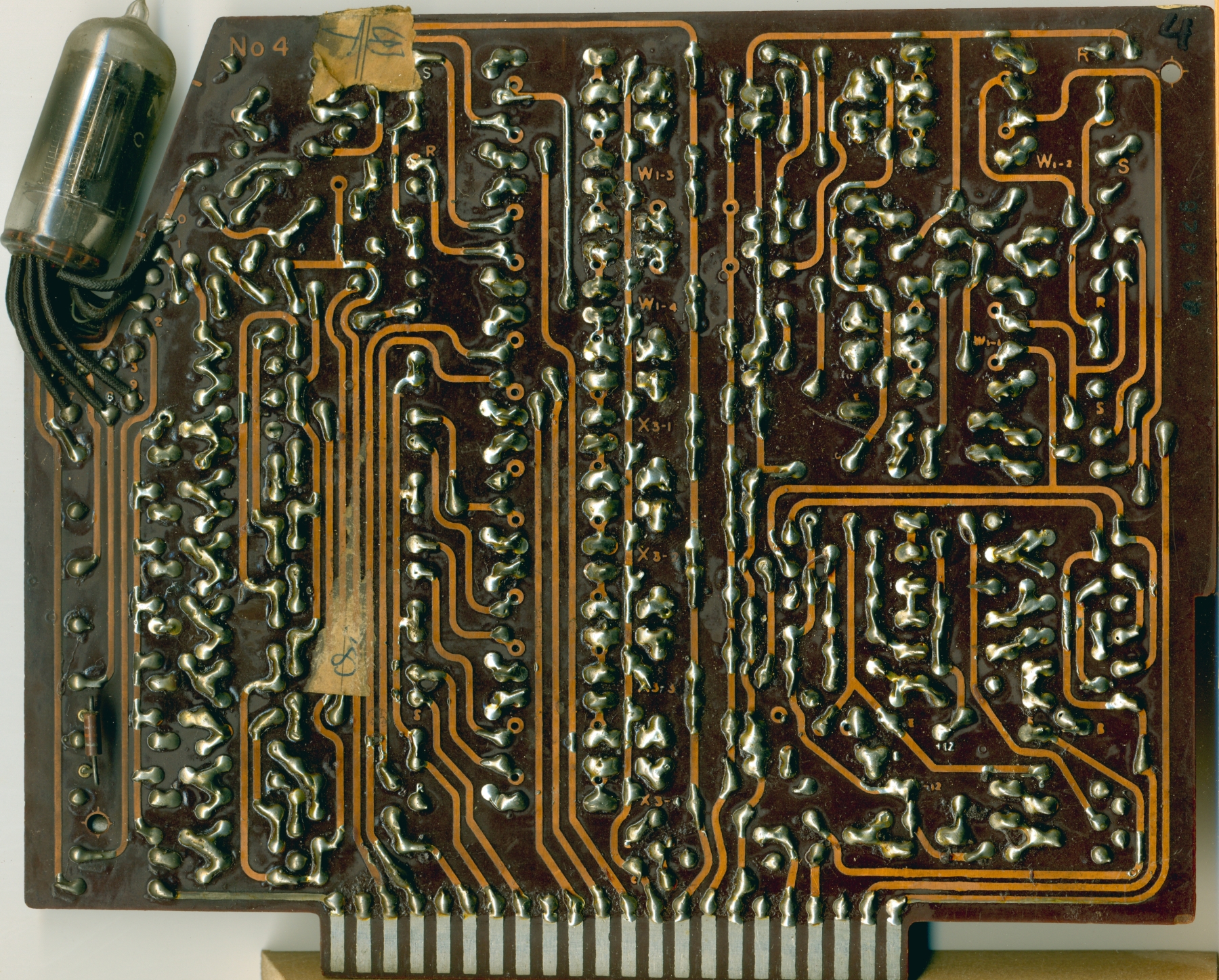 Sharp CS-20A Calculator Circuit Board 4
