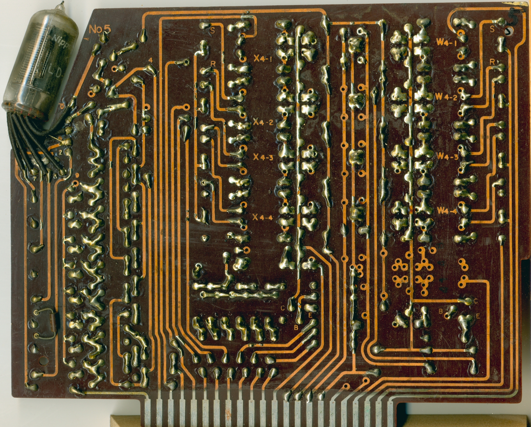 Sharp CS-20A Calculator Circuit Board 5