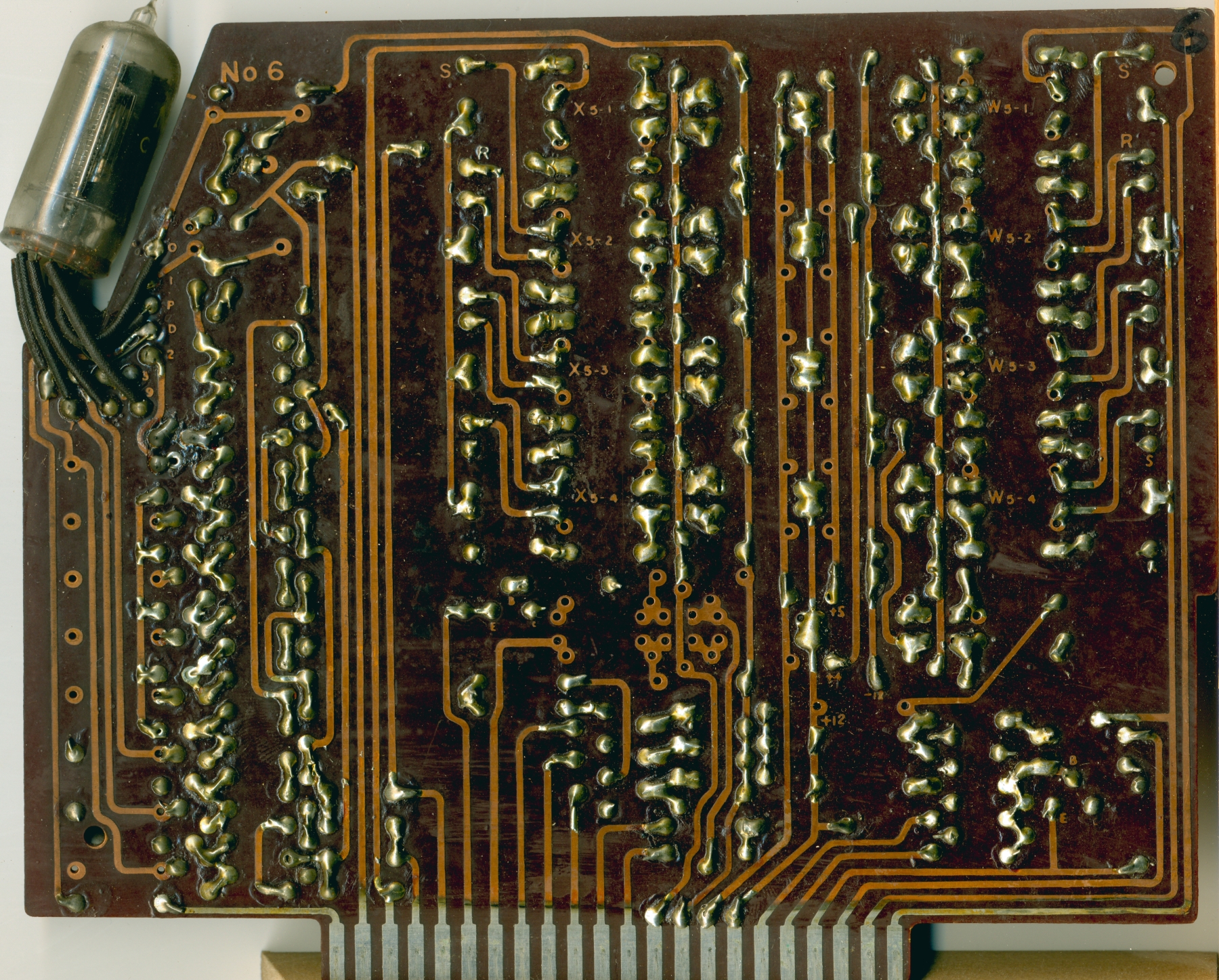 Sharp CS-20A Calculator Circuit Board 6