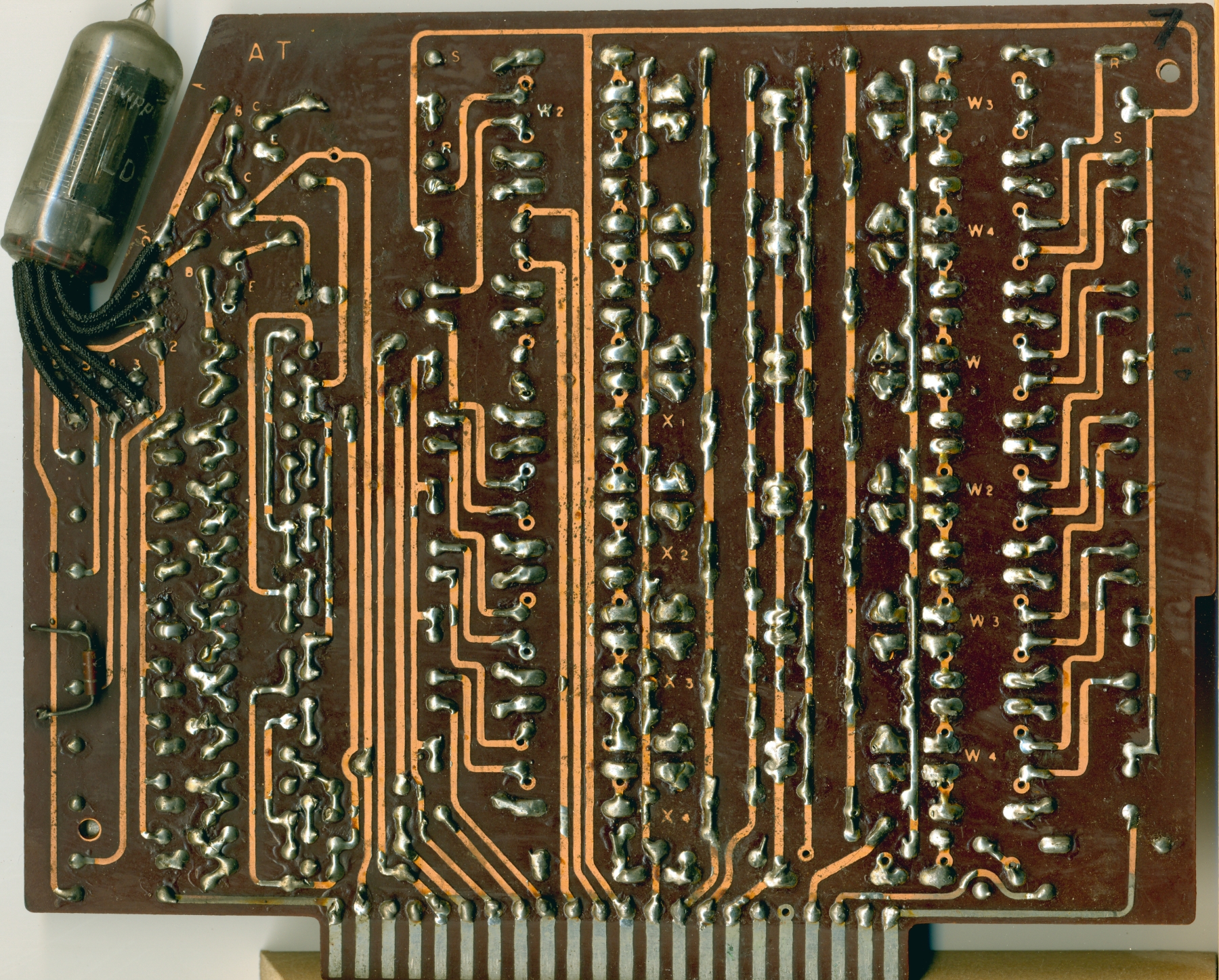 Sharp CS-20A Calculator Circuit Board 7