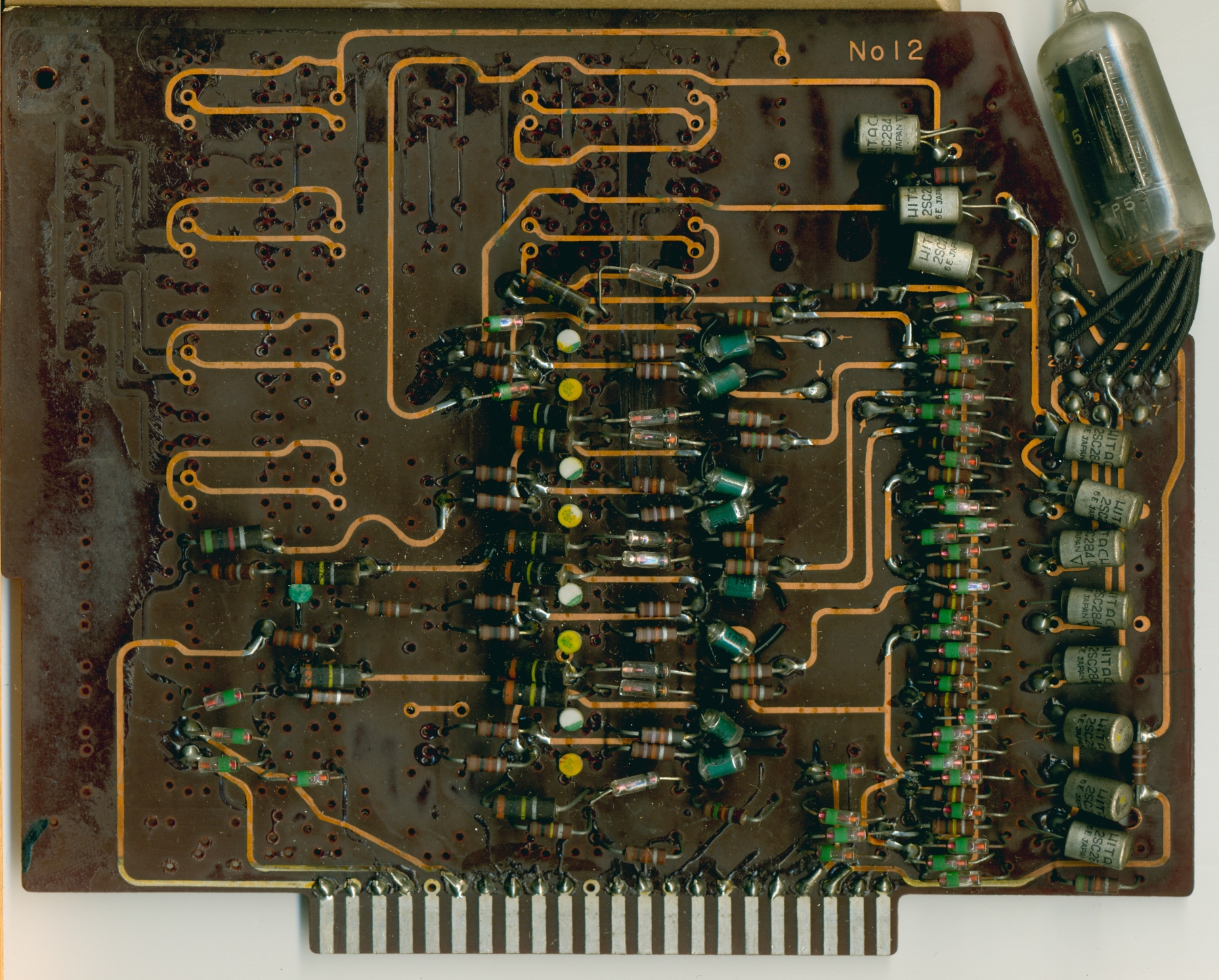 Sharp CS-20A Calculator Circuit Board 12