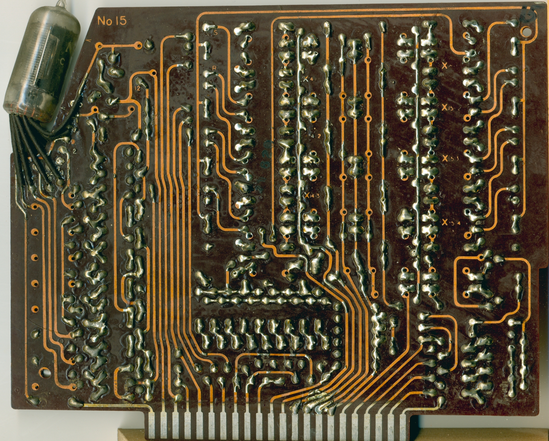 Sharp CS-20A Calculator Circuit Board 15