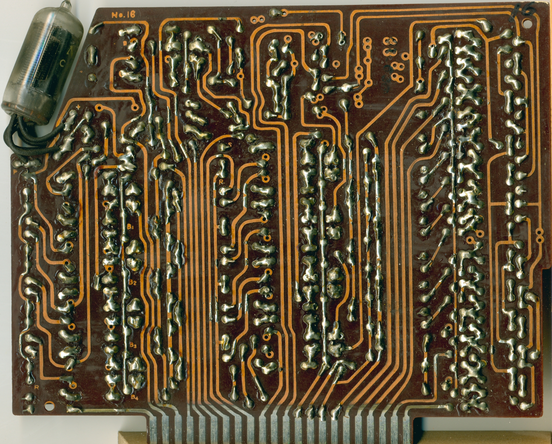 Sharp CS-20A Calculator Circuit Board 16