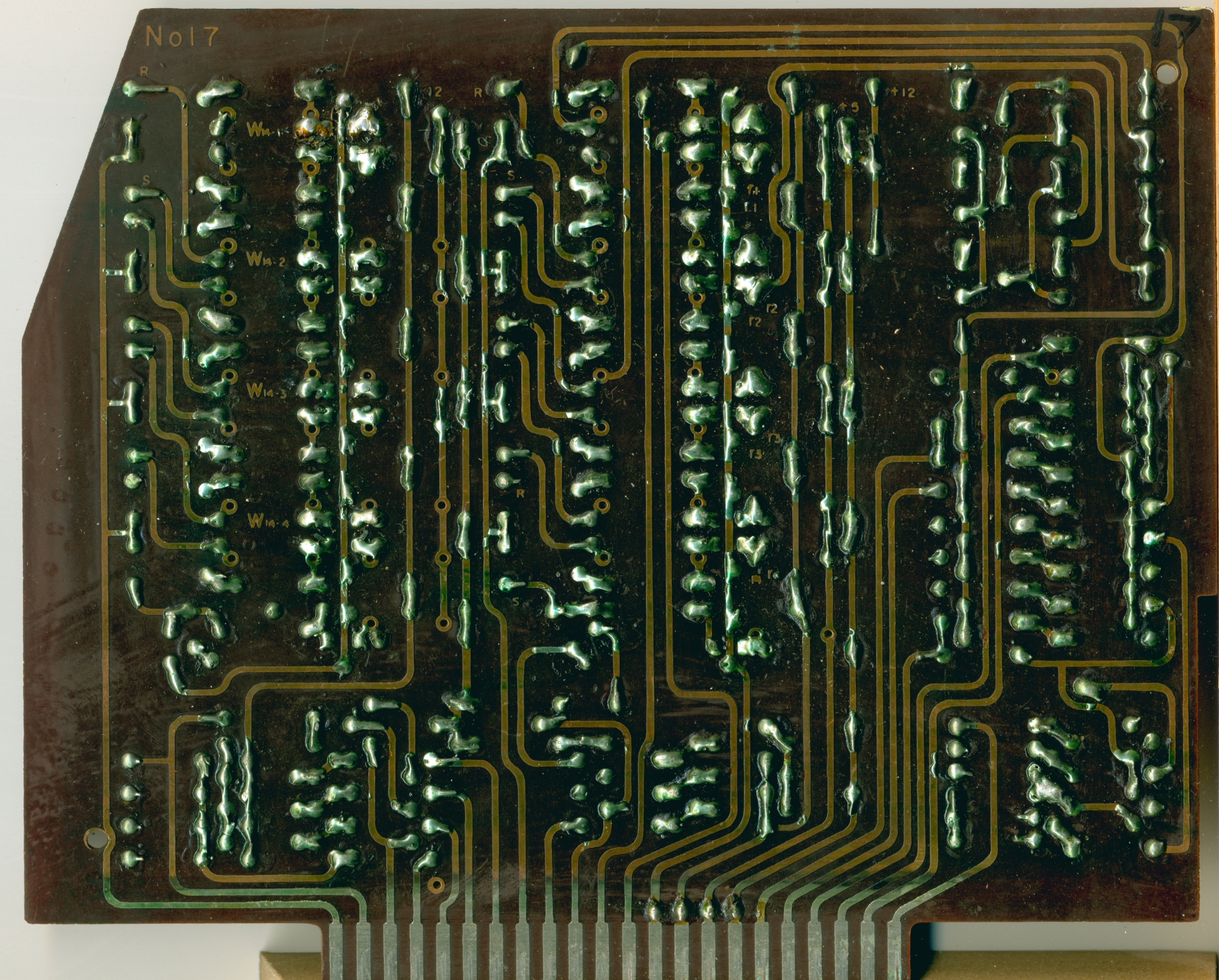 Sharp CS-20A Calculator Circuit Board 17