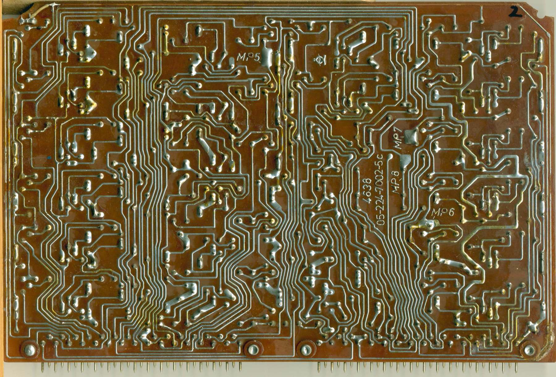 Soemtron S220 Calculator Circuit Board 2