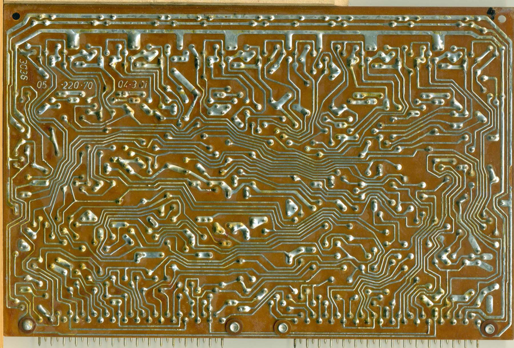 Soemtron S220 Calculator Circuit Board 4