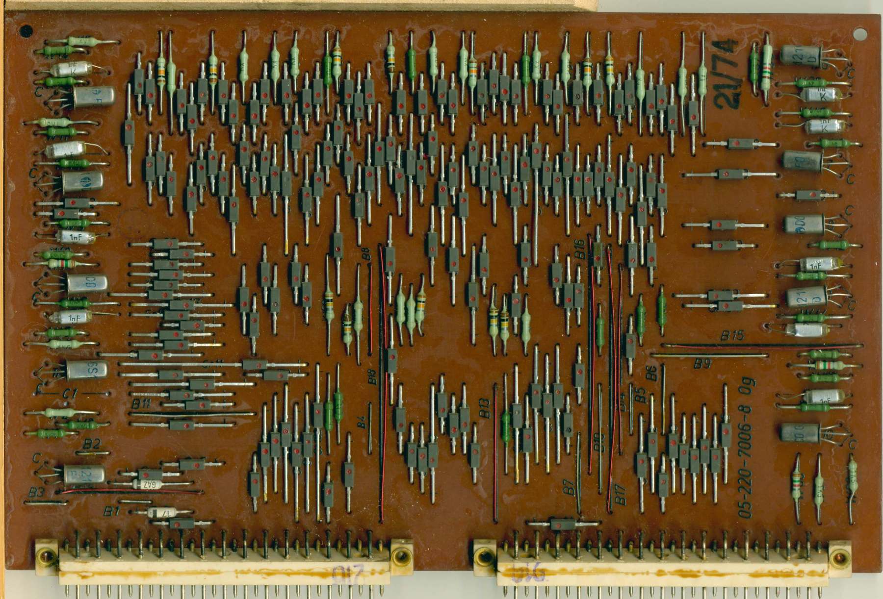 Soemtron S220 Calculator Circuit Board 6