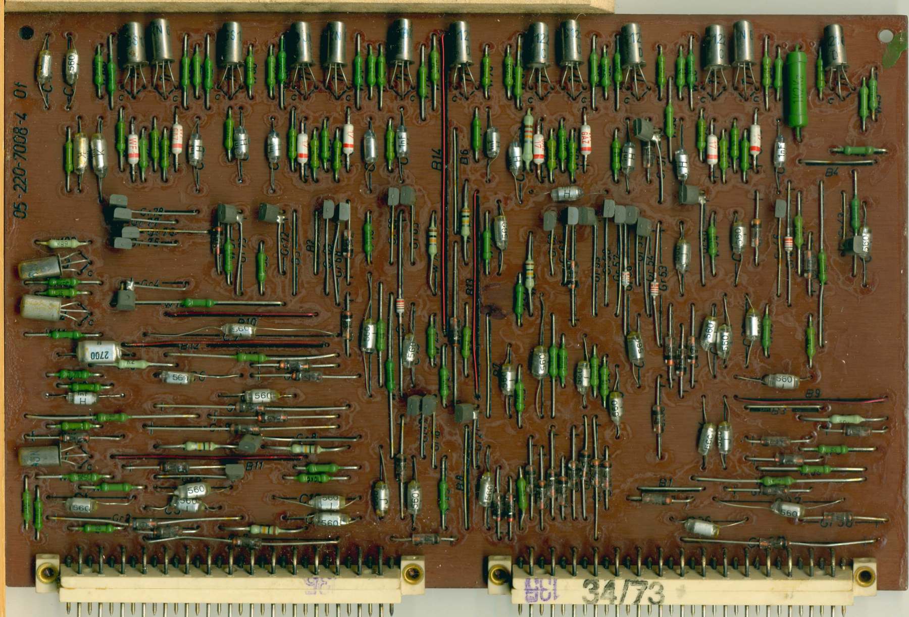 Soemtron S220 Calculator Circuit Board 8