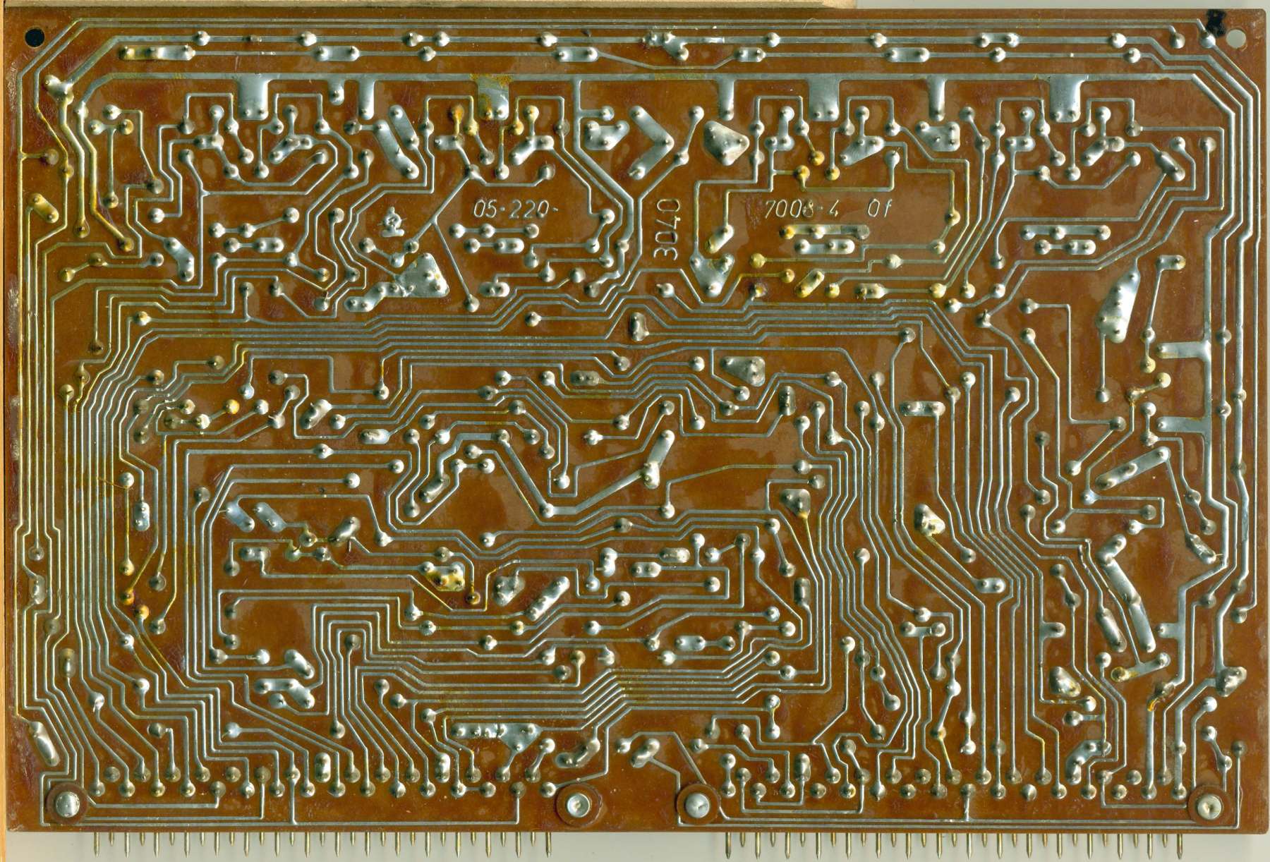 Soemtron S220 Calculator Circuit Board 8