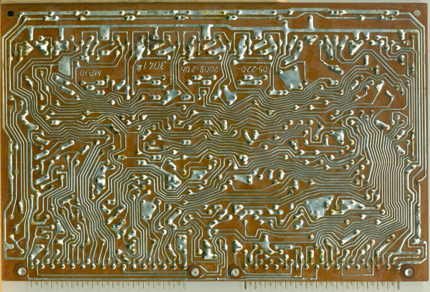 Soemtron S220 Calculator Circuit Board 9