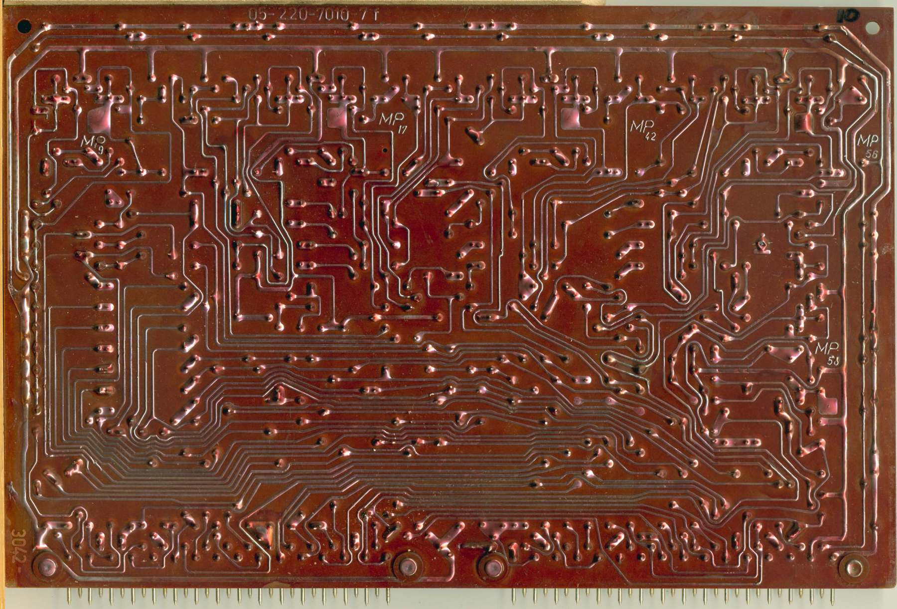 Soemtron S220 Calculator Circuit Board 10