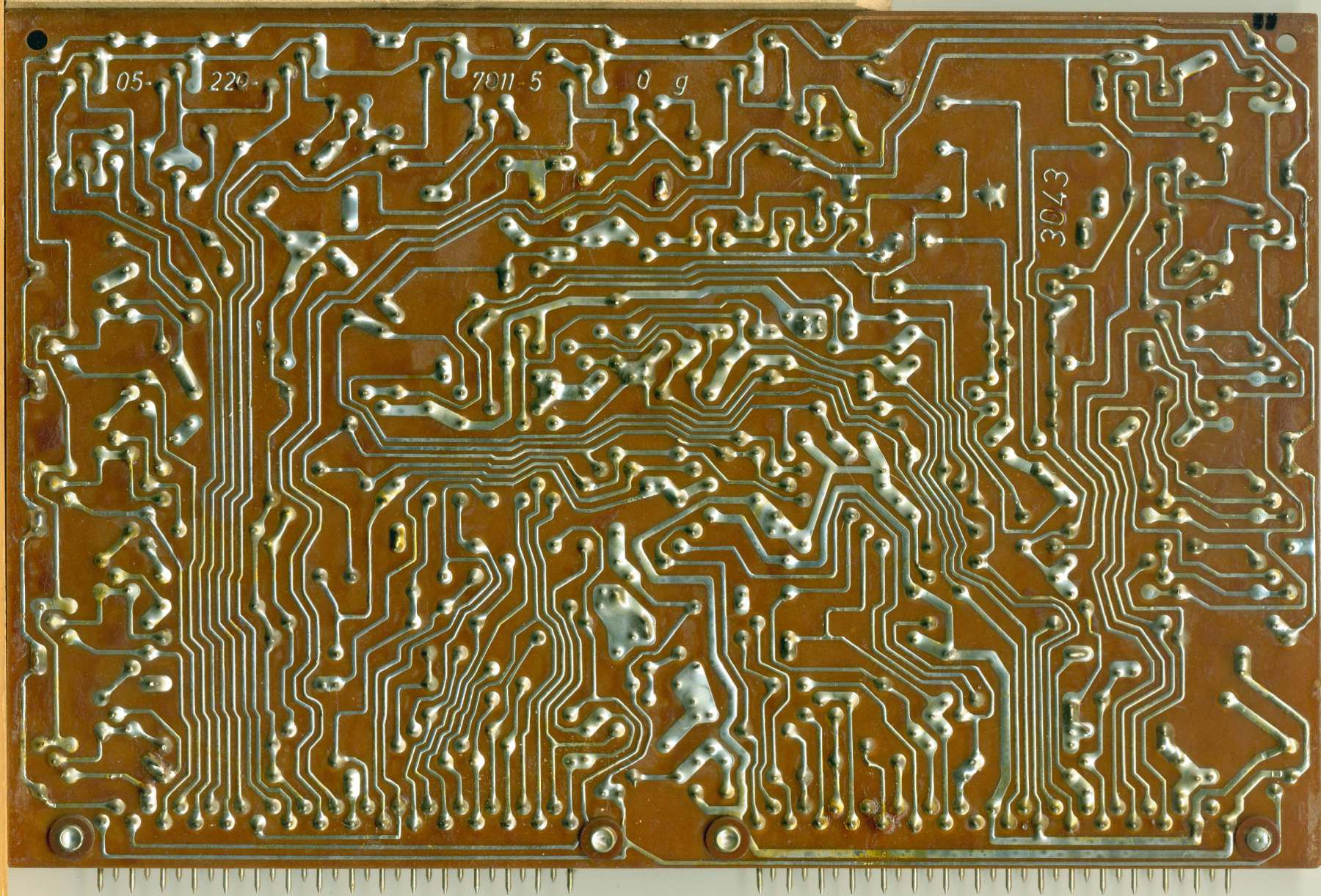 Soemtron S220 Calculator Circuit Board 11