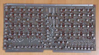 Wang LOCI-2 Calculator Circuit Board 1408A Prog Ctr & Dec Ctr