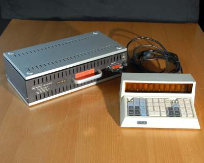 Wang 360E Calculator and 362K Keyboard