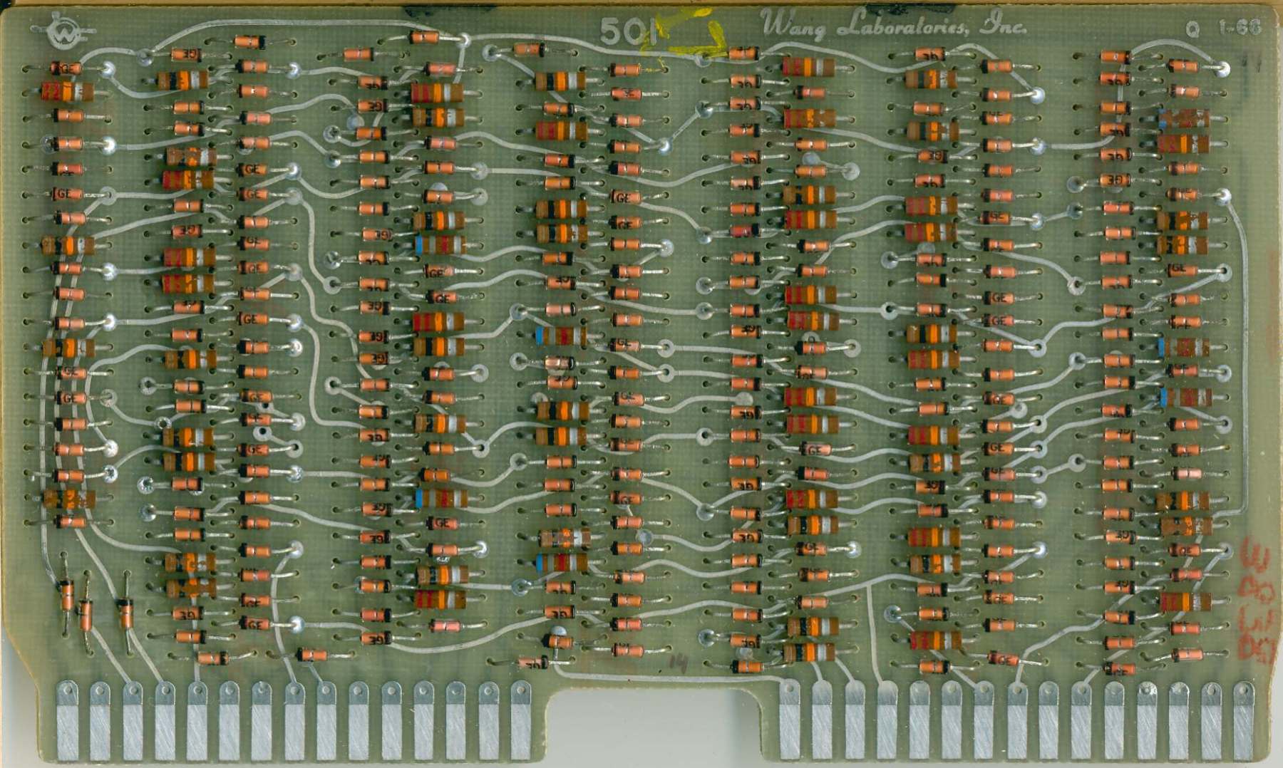 Wang 360E Circuit Board 501