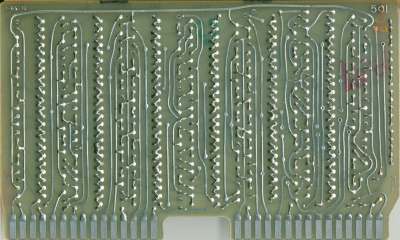 Wang 360E Calculator Circuit Board 501