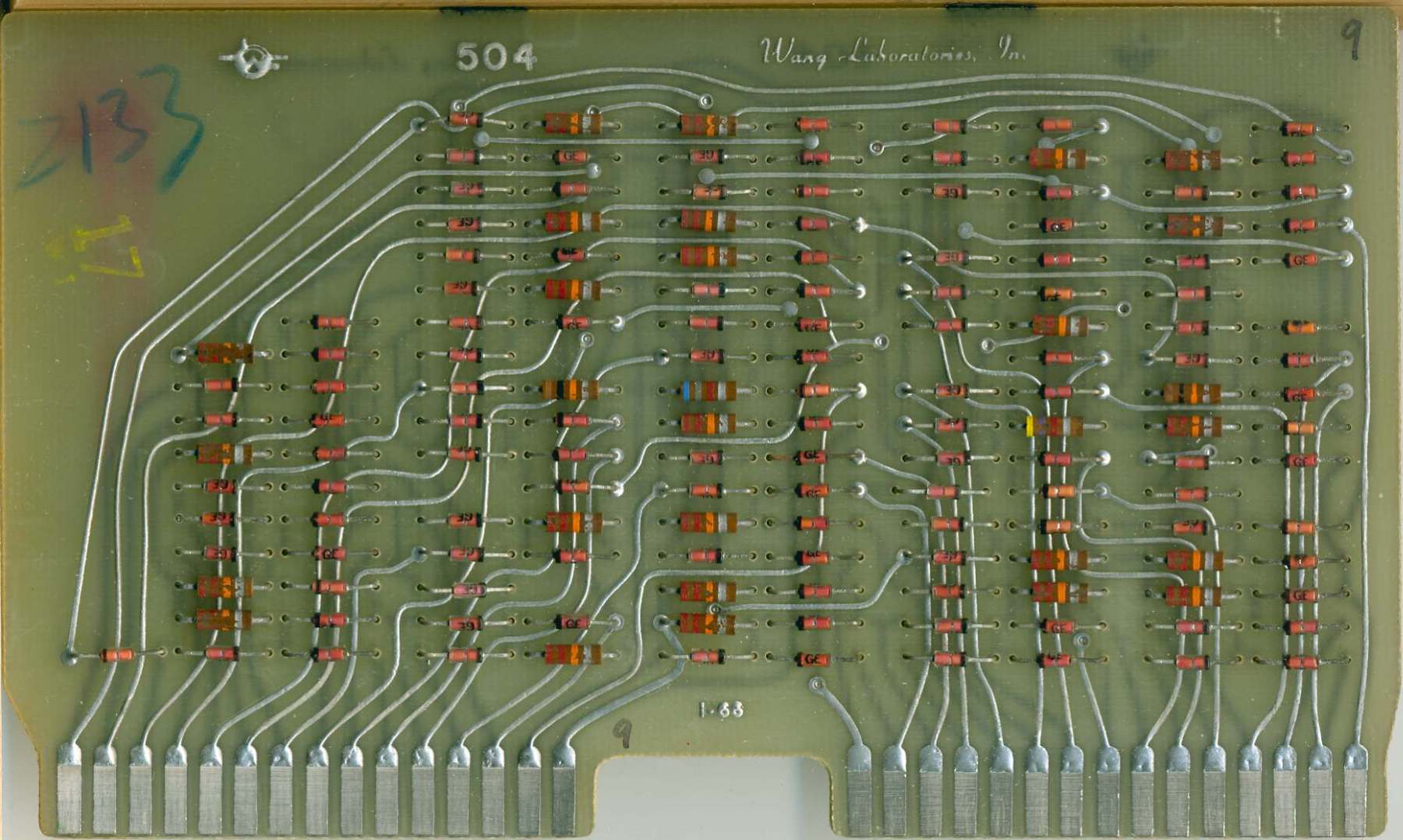 Wang 360E Circuit Board 504