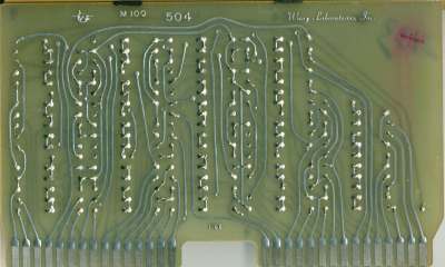 Wang 360E Calculator Circuit Board 504