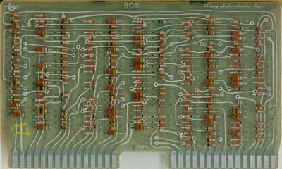 Wang 360E Calculator Circuit Board 505