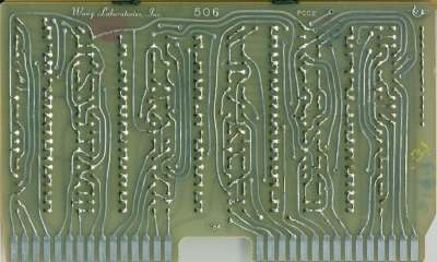 Wang 360E Calculator Circuit Board 506
