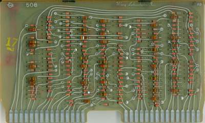 Wang 360E Calculator Circuit Board 508