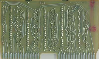 Wang 360E Calculator Circuit Board 508