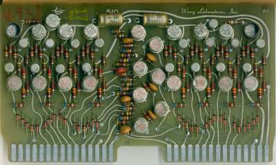 Wang 360E Calculator Circuit Board 510