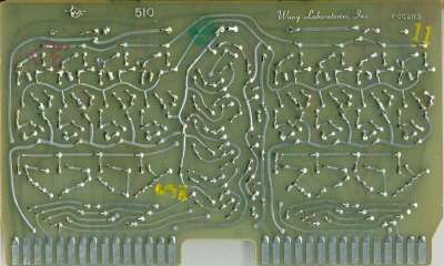 Wang 360E Calculator Circuit Board 510